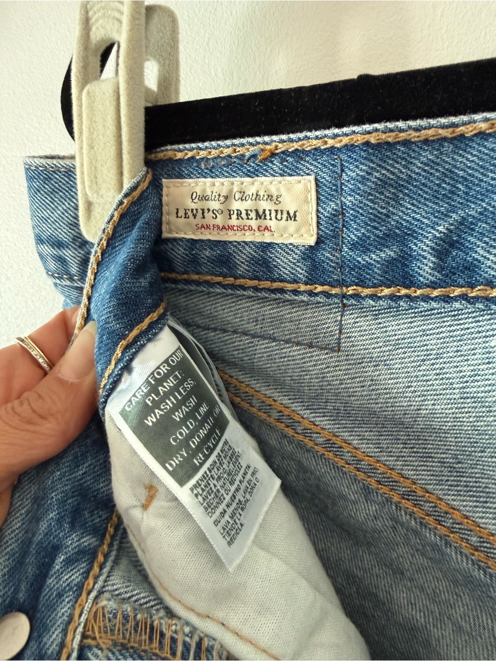 Levi's 501 '90s Ankle Jeans Sweetest Taboo Sz 25 NWOT - Picture 7 of 8